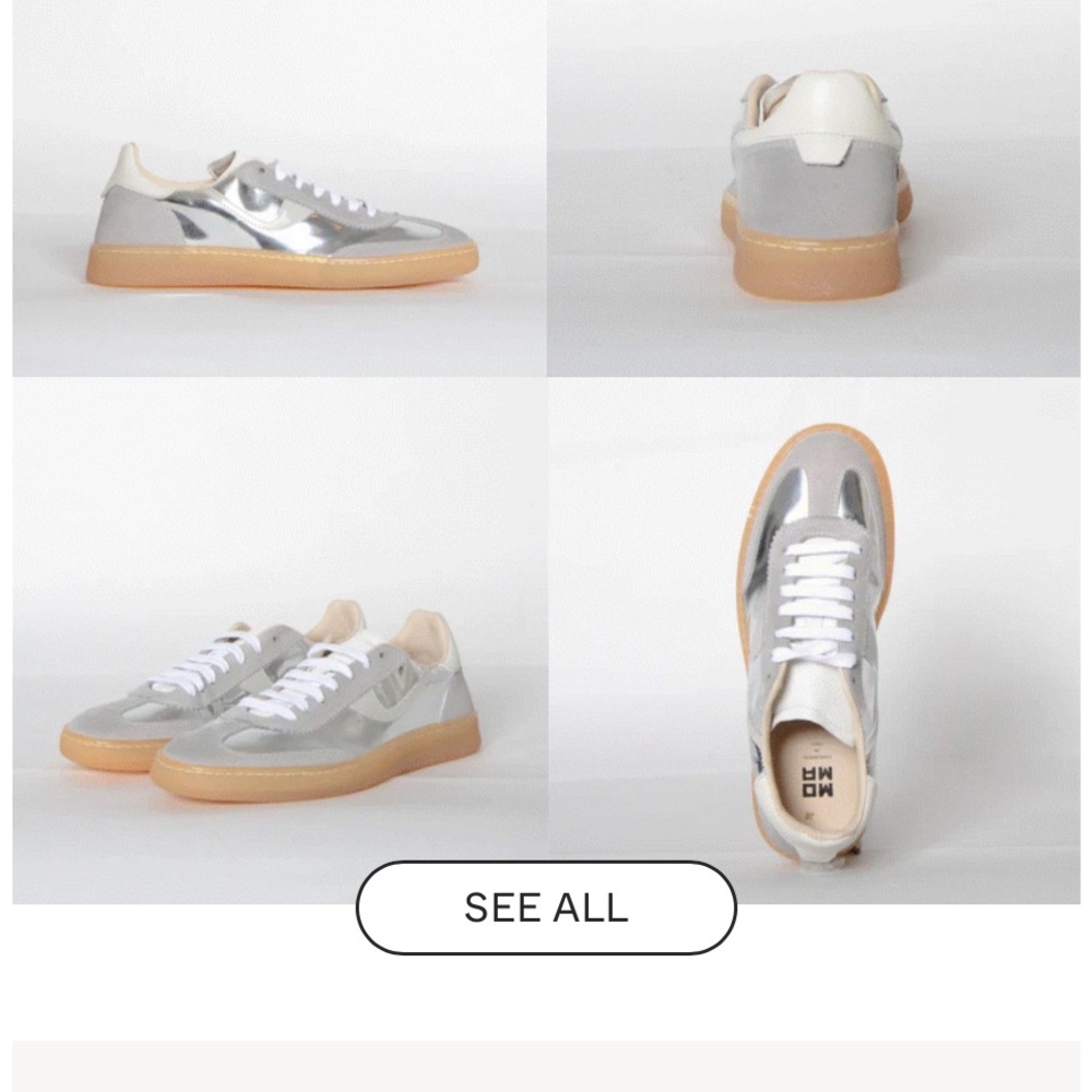 MOMA Italian Metallic Shoes